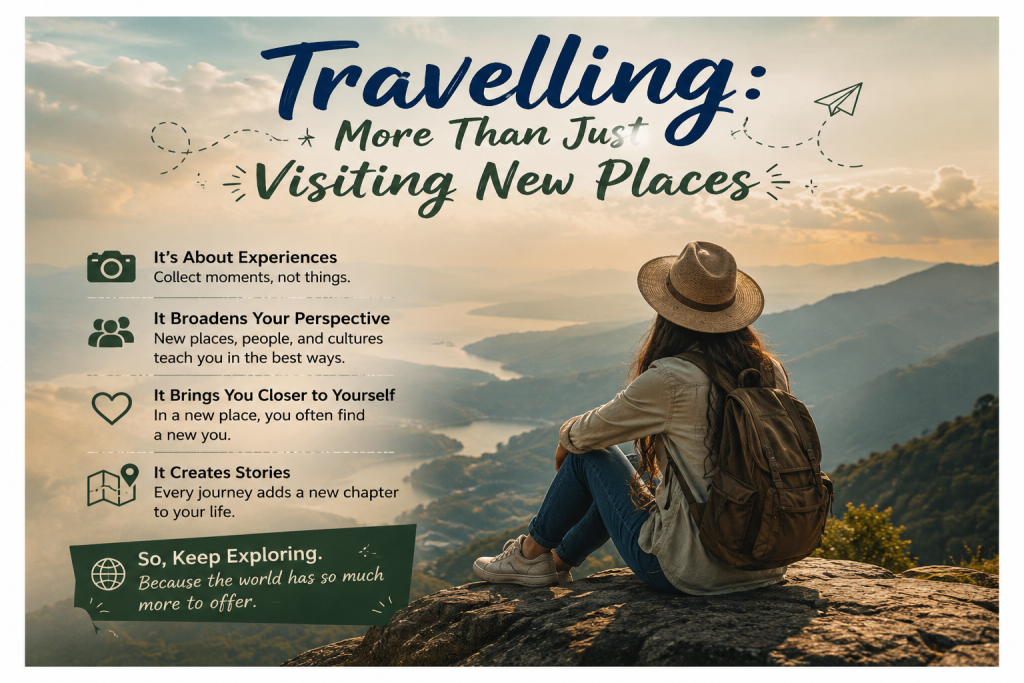 Travelling: More Than Just Visiting New Places.
